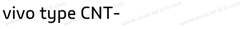 vivo type CNT字体转换